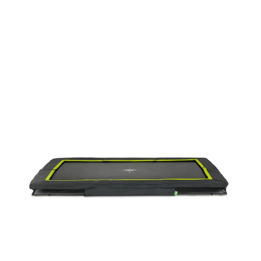 EXIT Silhouette Sports Bakketrampoline 244 x 366 cm | Svart | Uten nett 