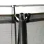 EXIT Silhouette bakketrampoline 183 cm | Svart | Inkl. sikkerhetsnett 