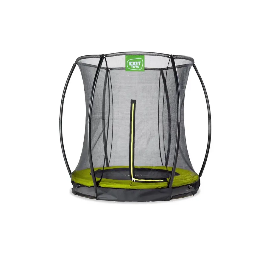 EXIT Silhouette bakketrampoline 183 cm | Lime | Inkl. sikkerhetsnett 
