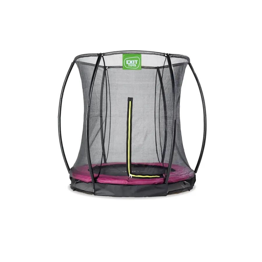 EXIT Silhouette bakketrampoline 183 cm | Rosa | Inkl. sikkerhetsnett 