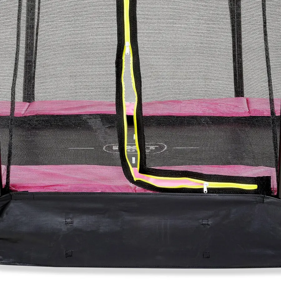 EXIT Silhouette bakketrampoline 183 cm | Rosa | Inkl. sikkerhetsnett 