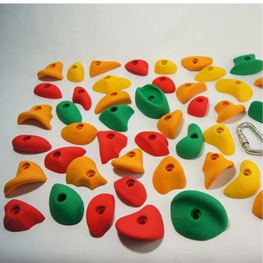 Ergo Holds Basic Klatregrep pakke 60 stk | Assorterte farger 