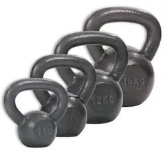 Kettlebells Hammerslag 4 stk | 4 til 16 kg