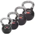 Kettlebells Gummiert Riflet Grep 4 stk | 12 til 24 kg