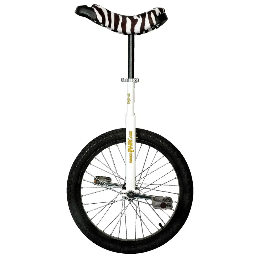 Enhjulssykkel Qu-Ax Luxus 20 | Hvit Minimum benlengde: 61 cm 