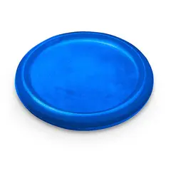Kasteskive myk bl&#229; Frisbee i skumstoff