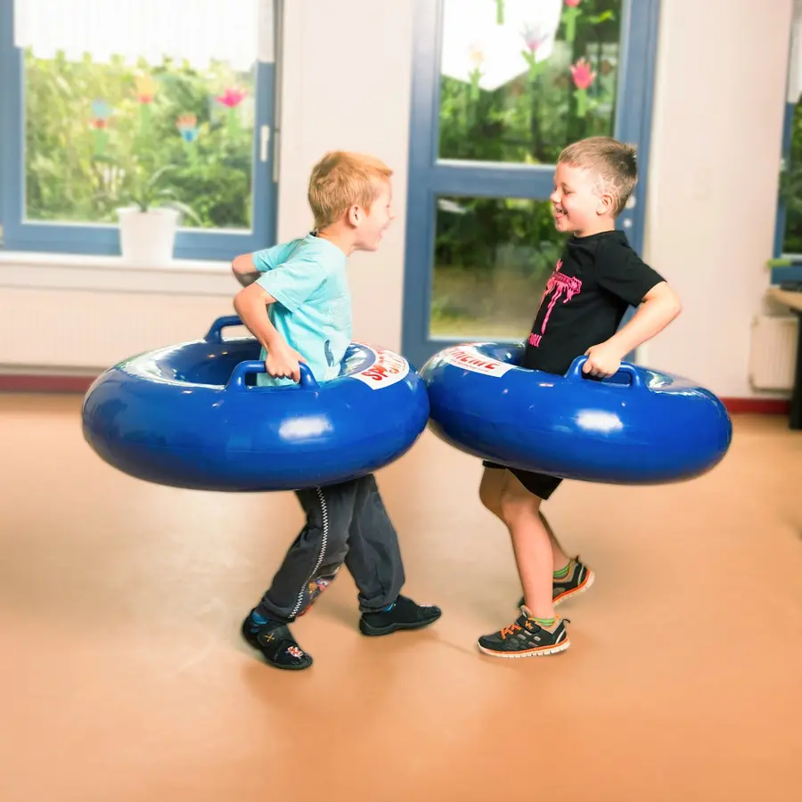 Belly Bumper - oppblåsbar ring 100cm Perfekt i vann og på land. 