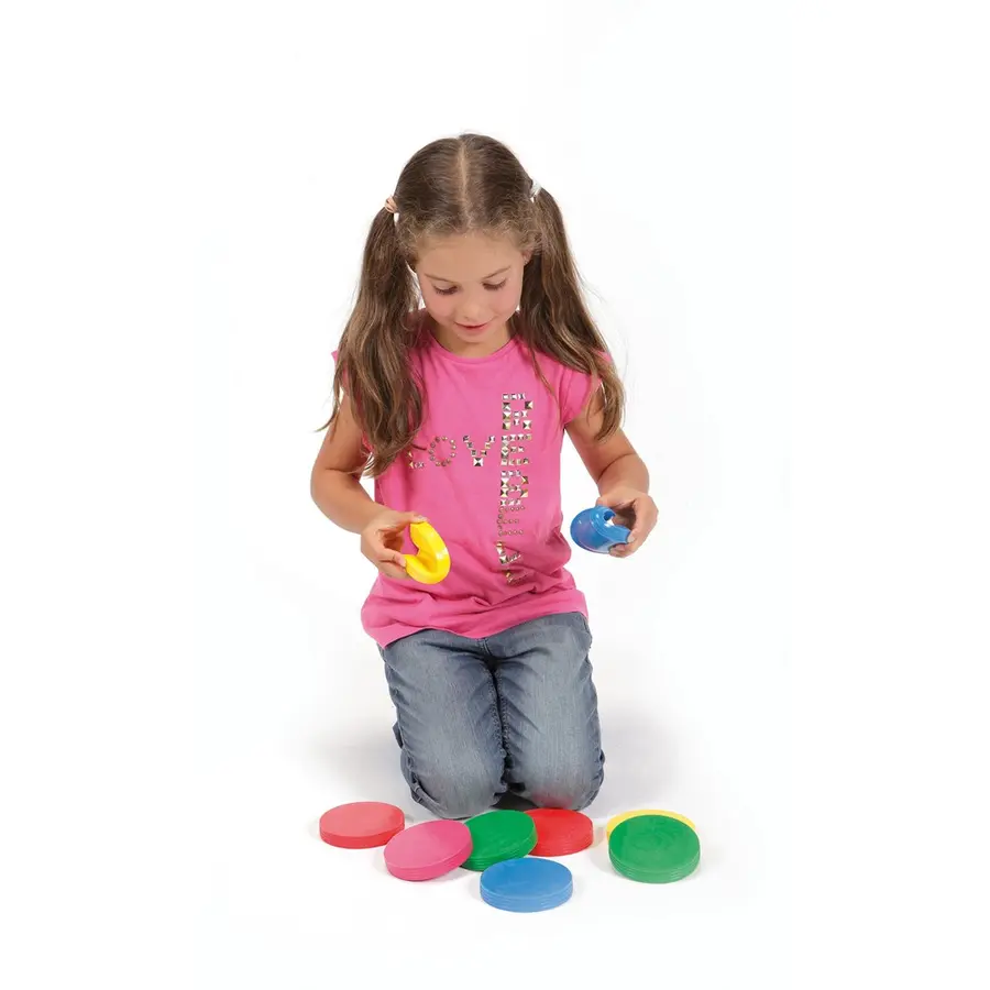 Disc Boccia Lette plastdiscer til boccia og ludo 