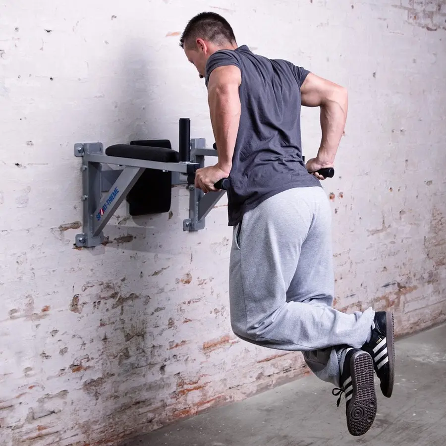 Sport-Thieme Dipstasjon for vegg Perfekt for trening av overkroppen! 