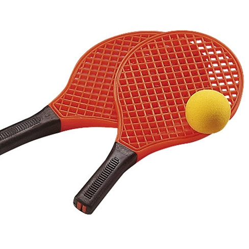 Tennis og badminton hagespill 2 x racket | 1 x softball 