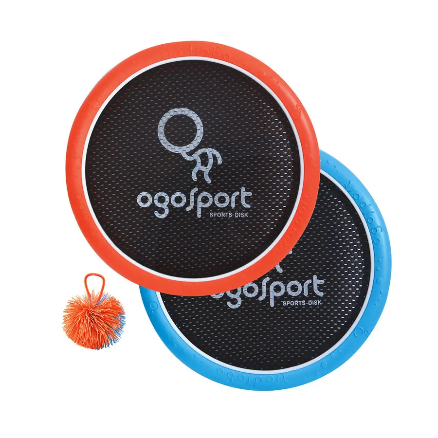 Ogo Sport 38cm | 2 plater og ball 1 sett | Ballspill til fritid og skole 