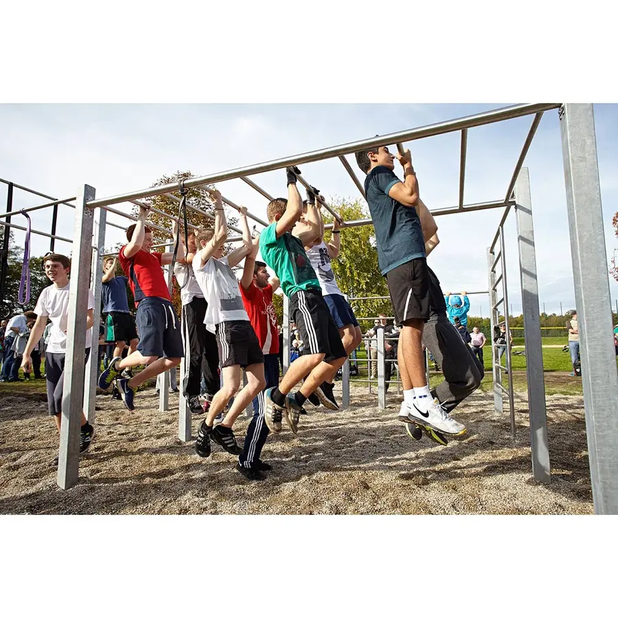 Playparc Allround treningspark Treningsstativ for parker og  skoler 
