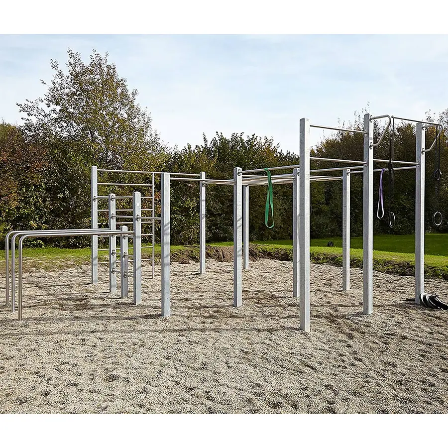 Playparc Allround treningspark Treningsstativ for parker og  skoler 