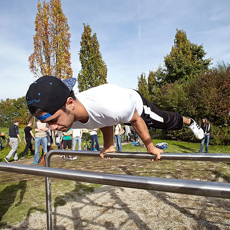 Playparc Allround treningspark Treningsstativ for parker og  skoler 