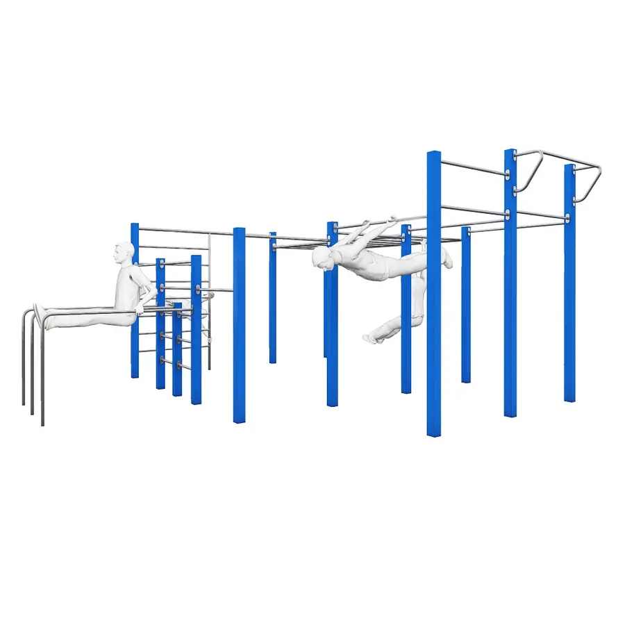 Playparc Allround treningspark Treningsstativ for parker og  skoler 