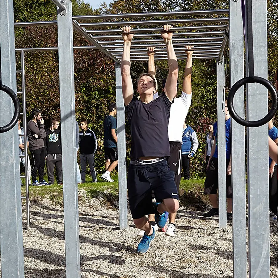 Playparc Allround treningspark Treningsstativ for parker og  skoler 