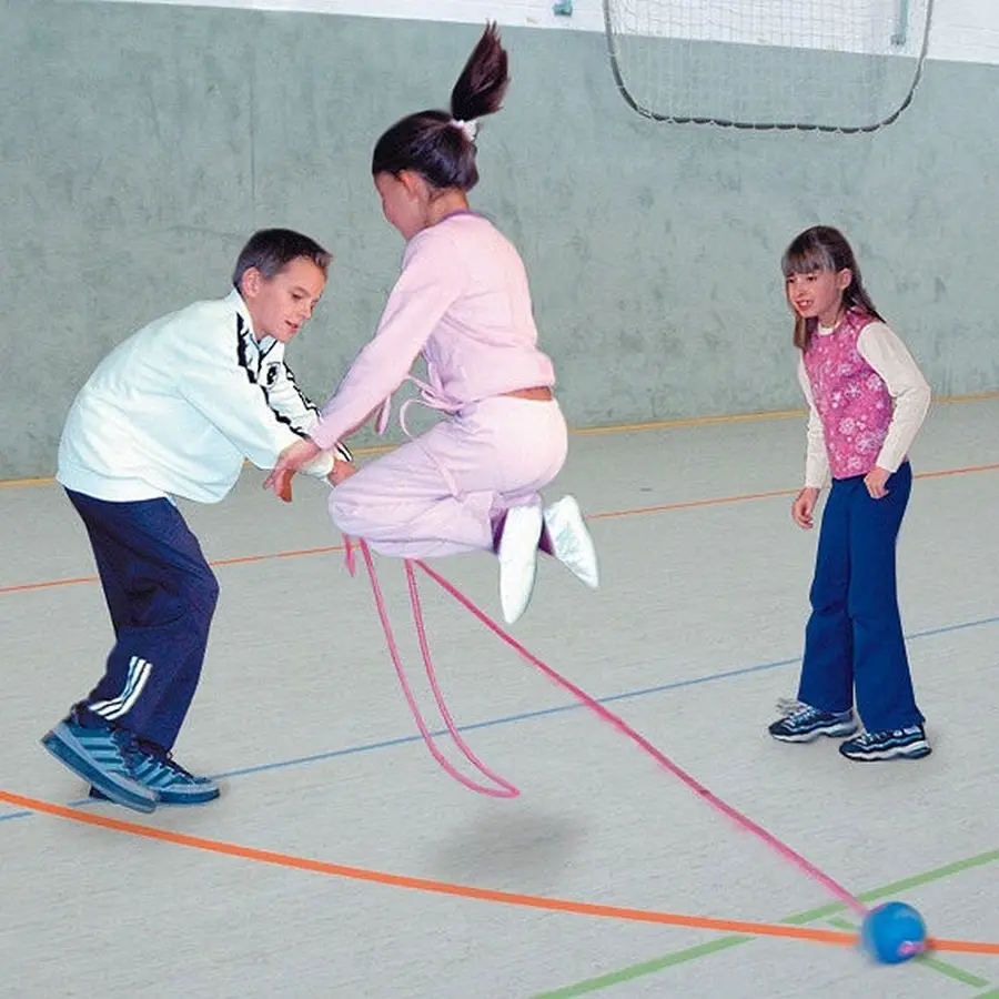 Hoppetau Sport-Thieme Circle Jump 6 m | Gummiball i enden 