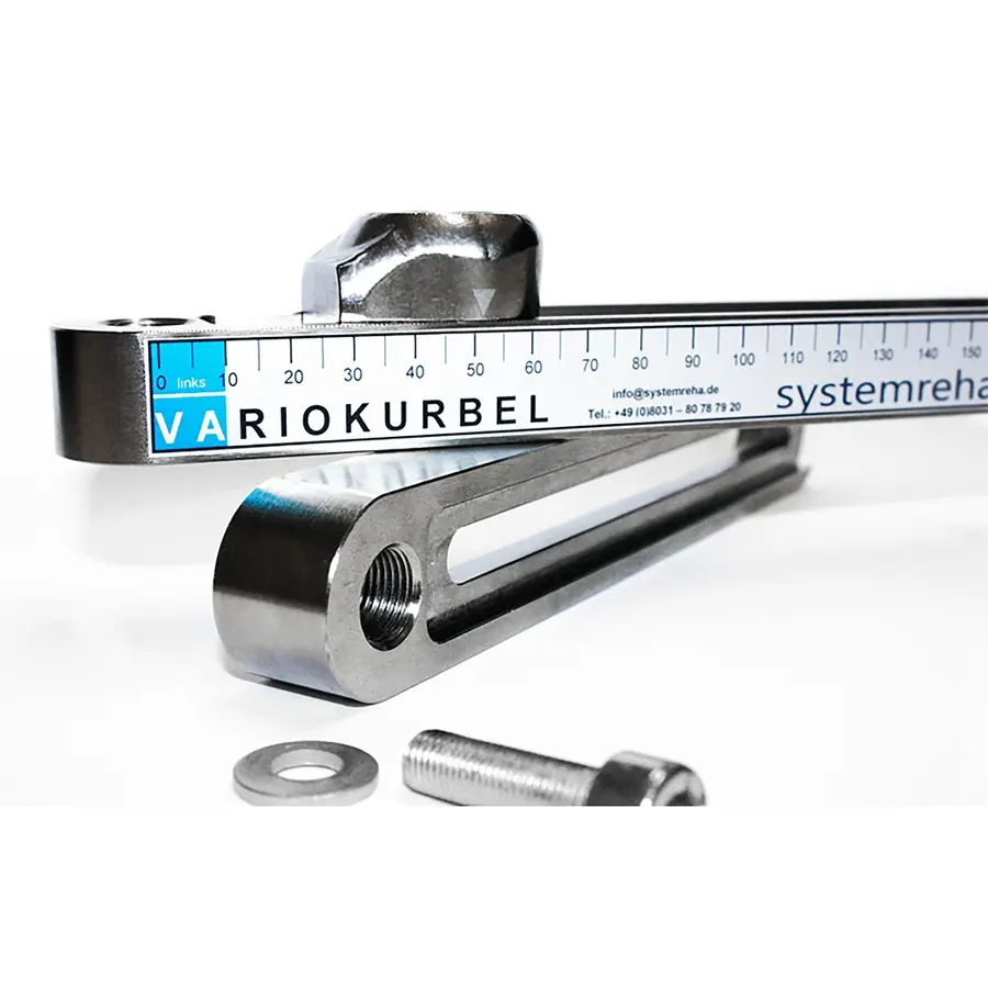 Justerbar pedalarm til sykkel System Reha Vario Crank 