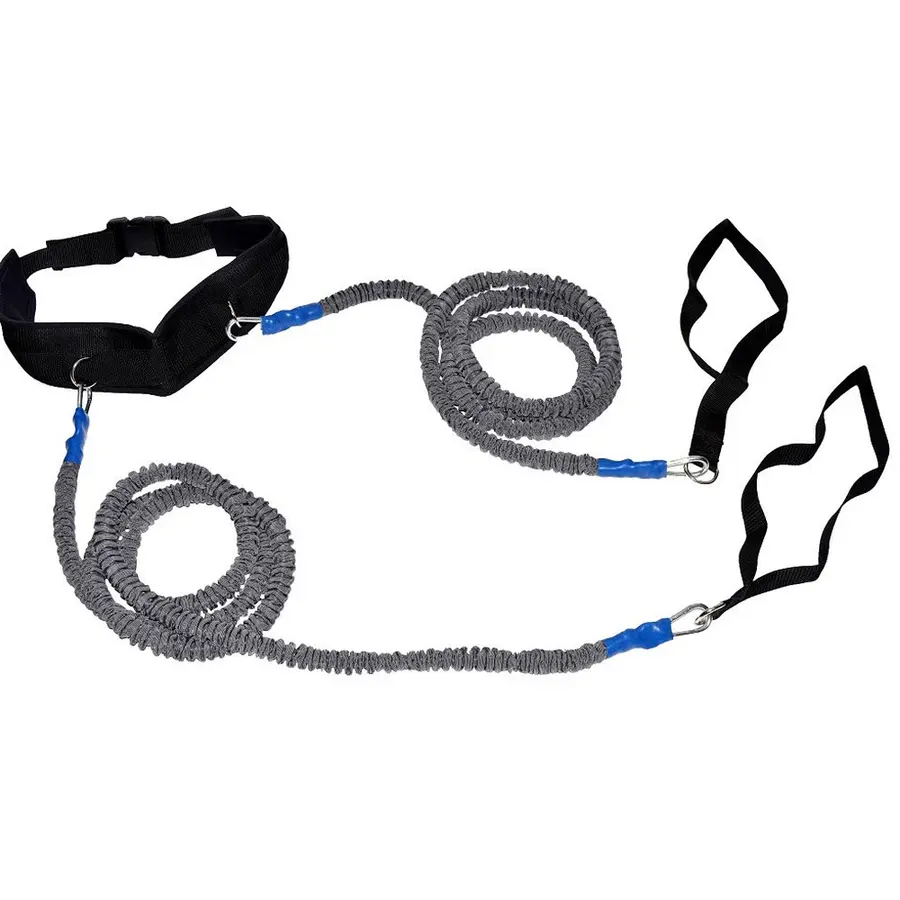 Sprinttrener med motstandsbånd For sprint, akselerasjon og styrke 