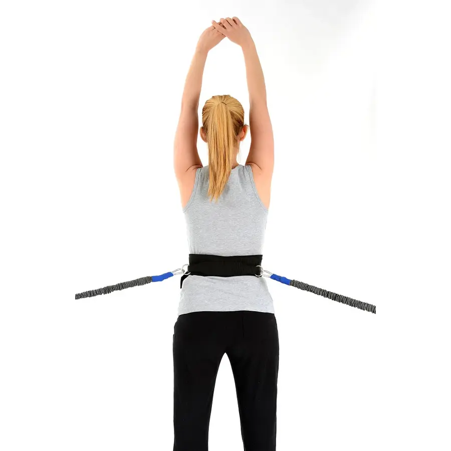 Sprinttrener med motstandsbånd For sprint, akselerasjon og styrke 