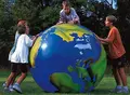 Togu Globusball 200 cm Stor ball som ser ut som jordkloden