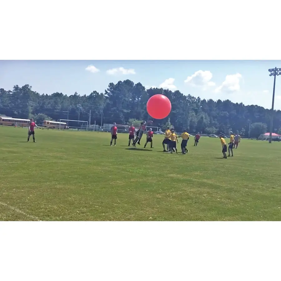 Megaball diameter 180 cm Gigantisk ball | Rød 