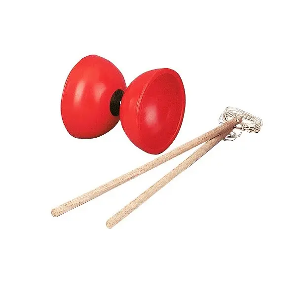 Diabolo large diameter 12 cm Inkludert pinner og snor 