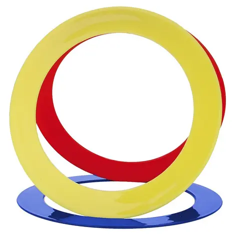 Sjongleringsringer 24 cm Sett med 3 ringer til sjonglering