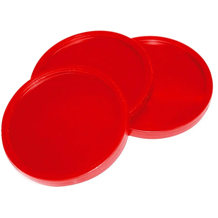 Tilbehør til airhockey Airhockey puck | 3 stk | 75 mm 