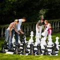 Store sjakkbrikker 64 cm 32 stk | Inne- og utebruk
