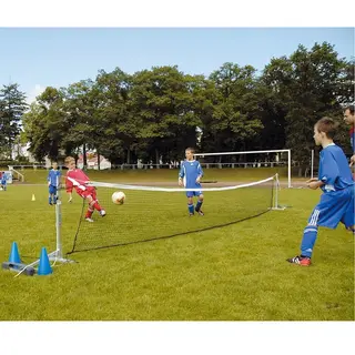 Fotballtennis - sett 6,1x0,85 m Flyttbart nett til fotball og tennis