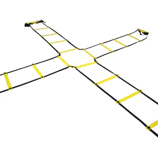 Koordinasjonsstige Agilitystige 2 m 4x 2 m Kryss | Treningsstige