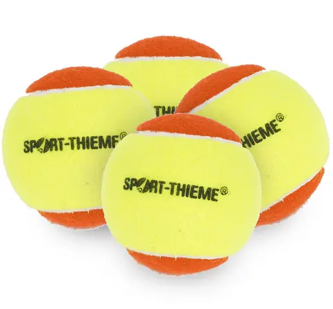 Tennisballer Soft Jump 4 stykk | Oransje Nivå 2