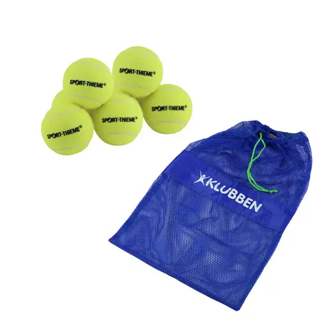 Tennisballer 72 stk med oppbevaringsnett