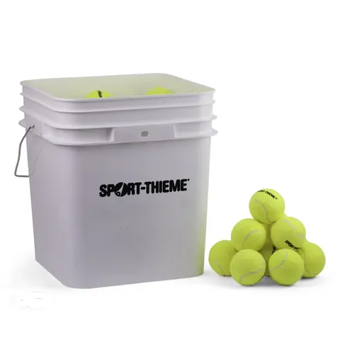 Tennisballer i bøtte 60 stykk | Treningsball