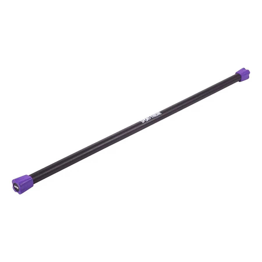 Vektstav | Steel Weighted Bar | 6 kg Lilla | Vektstang 