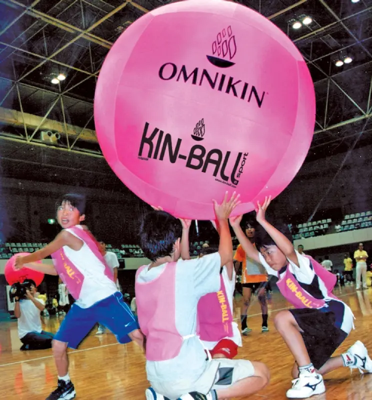 KIN-BALL® Sport 122 cm - rosa Den offisielle KIN-BALL® 