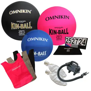 KIN-BALL&#174; introduksjonspakke XL 2 stk 122 cm, 1 utend&#248;rs og  tilbeh&#248;r