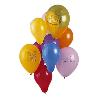Ballonger 23-25 cm 100 Kvalitetsballonger til lek og moro