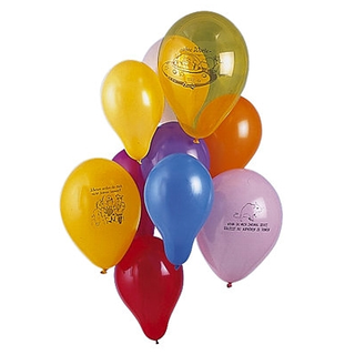 Ballonger 16-18 cm 100 ballonger til lek og moro