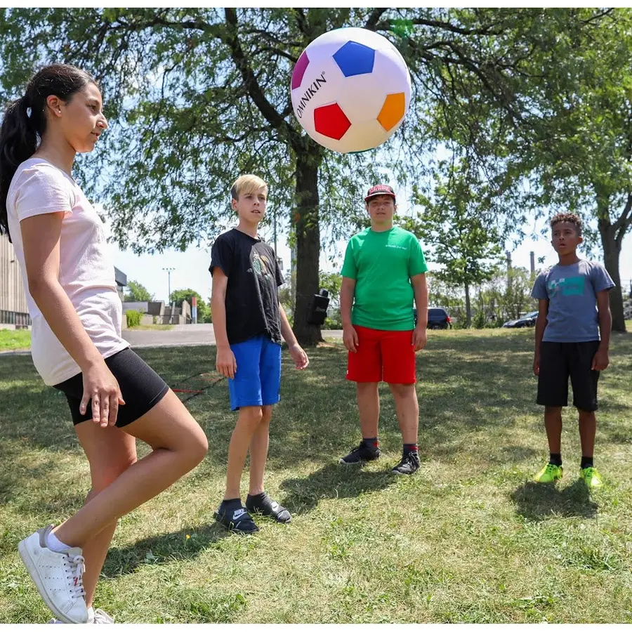 Omnikin® fotball 36 cm Superlett ball til lek og trening 
