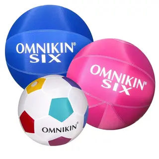 Omnikin&#174; lekepakke - 3 baller Lette baller til lek og spill