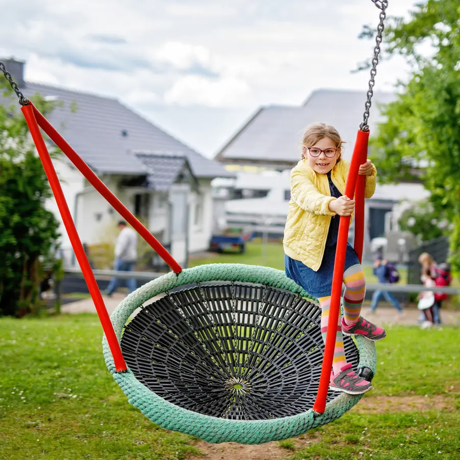 Fugleredehuske Orginal D120cm Grønn | Birdnest med gummidekke 