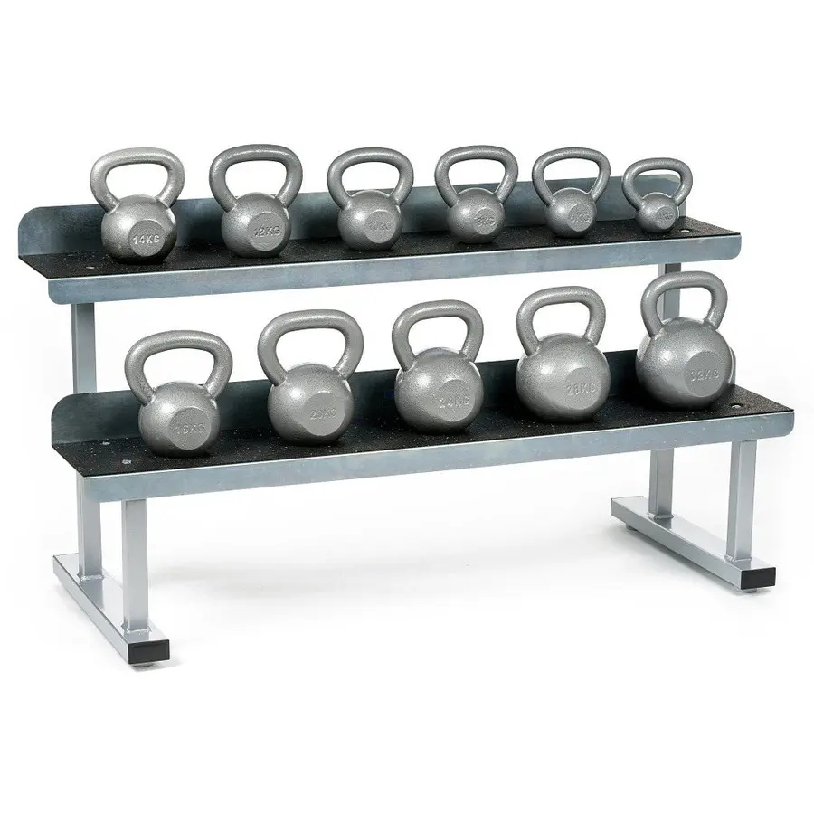 Stativ til kettlebells - max 150 kg Oppbevaring til kettlebells 