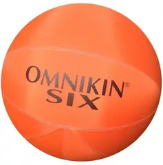Omnikin® SIX Ball 46 cm | Oransje Oransje ball med ventilåpning