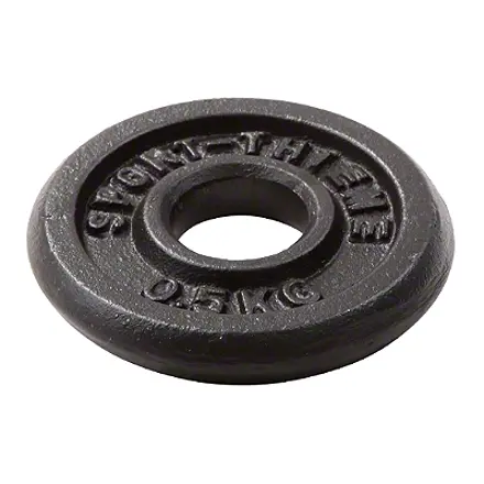 Vektskive jern - 30 mm Velg vekt: 0,5 til 20 kg