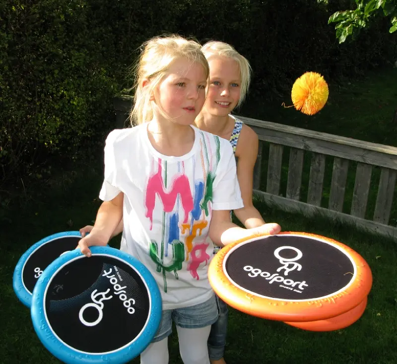 Ogo Sport Disksett - 12 plater 6 baller 6 sett | Ballspill til fritid og skole 