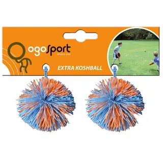 Ogo Sport ekstra baller 2 myke baller laget av gummitrå