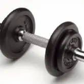 Manual med l&#248;se vekter 10 kg Lengde p&#229; stang: 35 cm