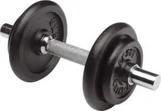 Manual med l&#248;se vekter 15 kg Lengde p&#229; stang: 35 cm